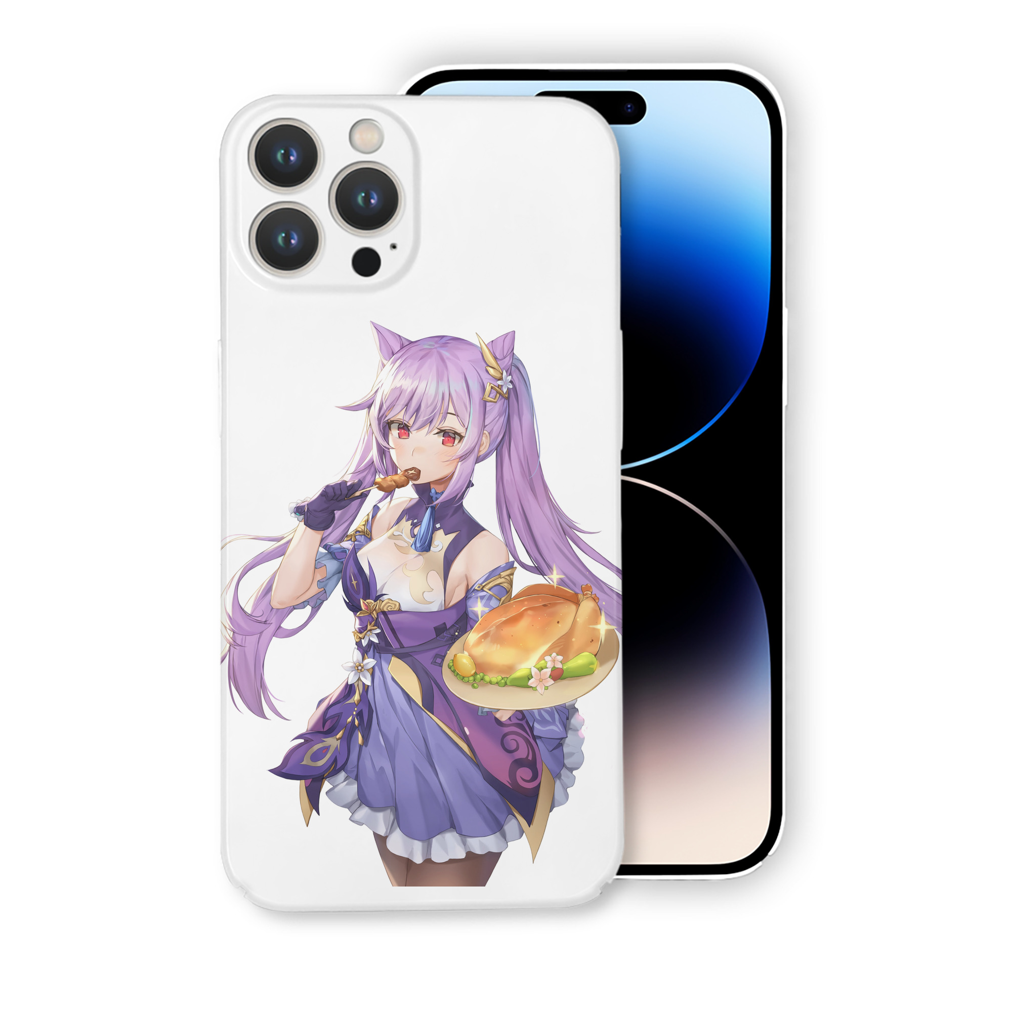 げんし神 刻晴 こくせい genshin Kokusei 【iPhone 14シリーズ対応】ハードケース